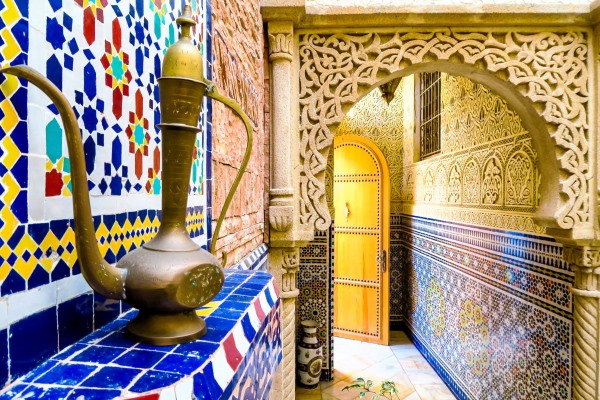 Morrocan house interior design