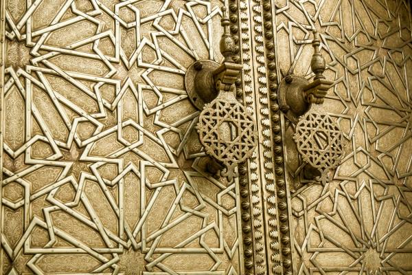 Moroccan art of geometric patterns