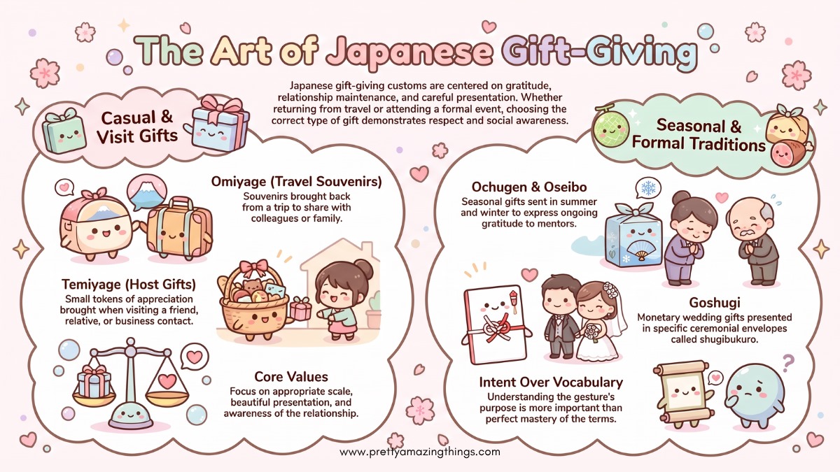 japanese gift-giving etiquette graphics