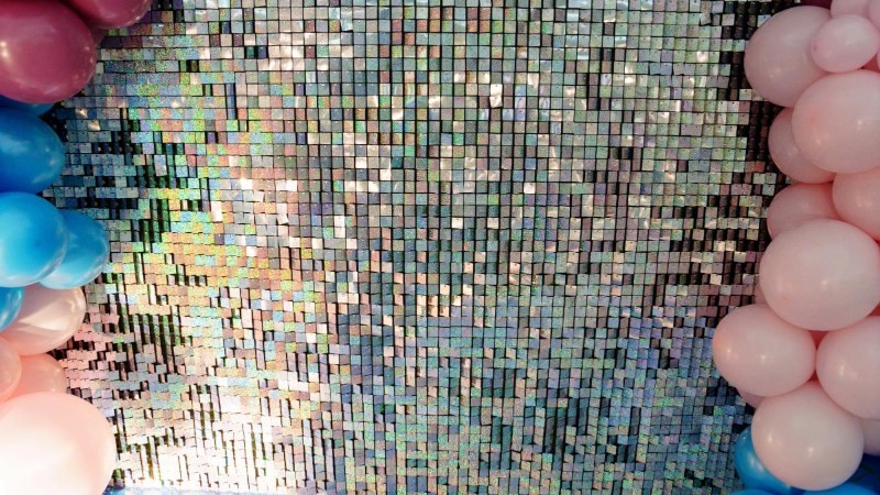 Holographic Wall Party Decor