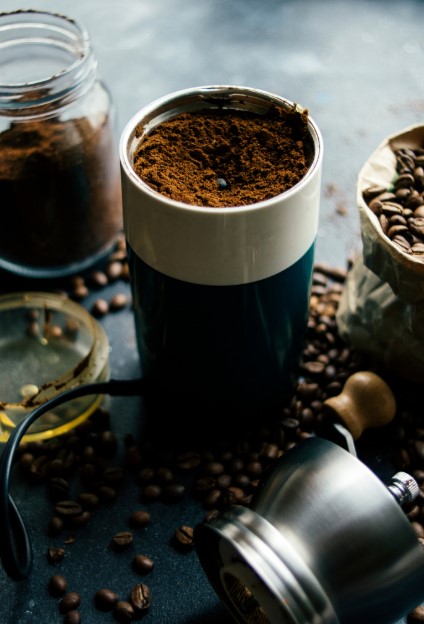 Silent Coffee Grinder with Removable Bowl