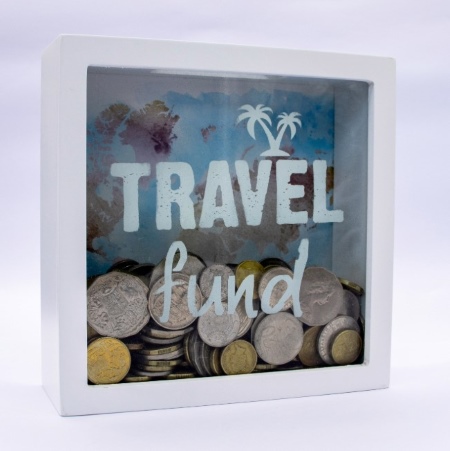 Money Box for Saving Travel Fund