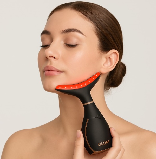 Red Light Beauty Device for Face and Neck