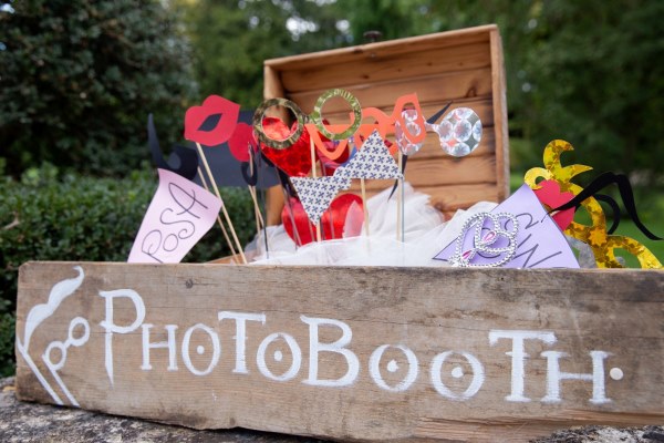 fun birthday party photo booth