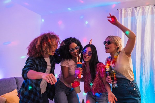 unique birthday party atmosphere