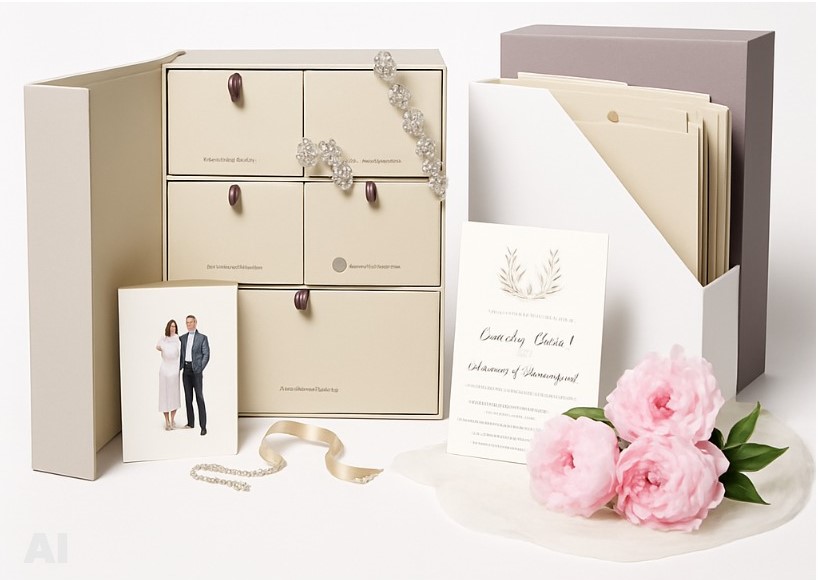 Deluxe Wedding Keepsake Box