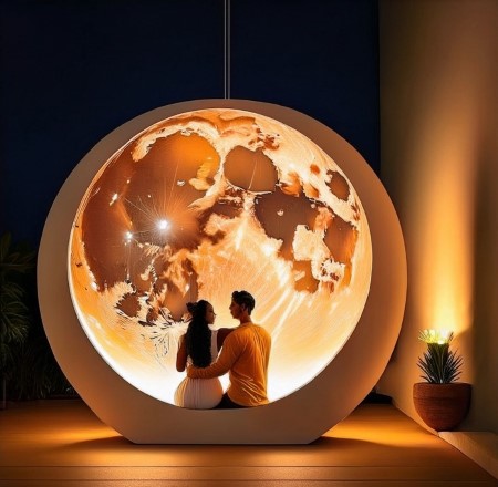 Romantic Moon Lamp