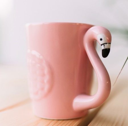 Cute Elegant Flamingo Mug Gift
