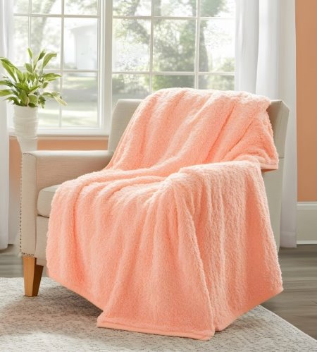 Super Soft Faux Fur Throw Blanket
