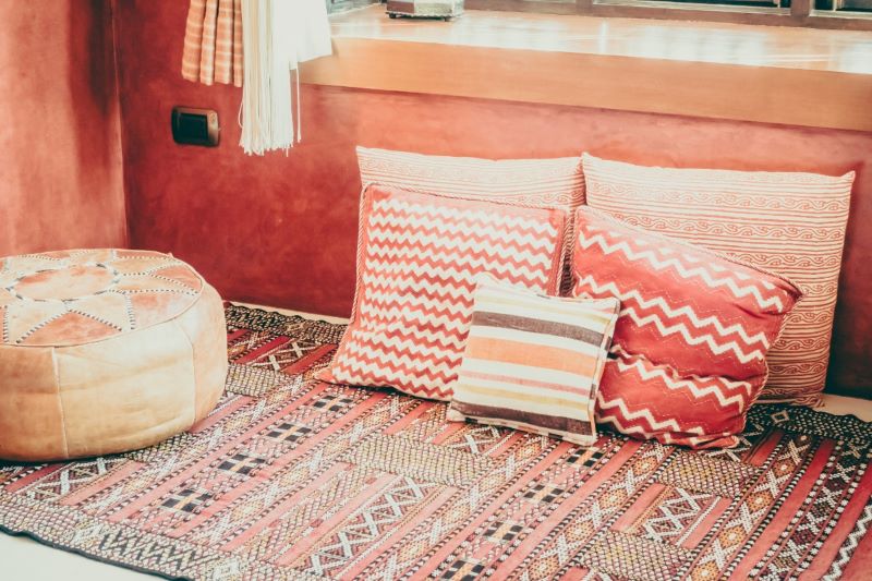 Moroccan-style living room
